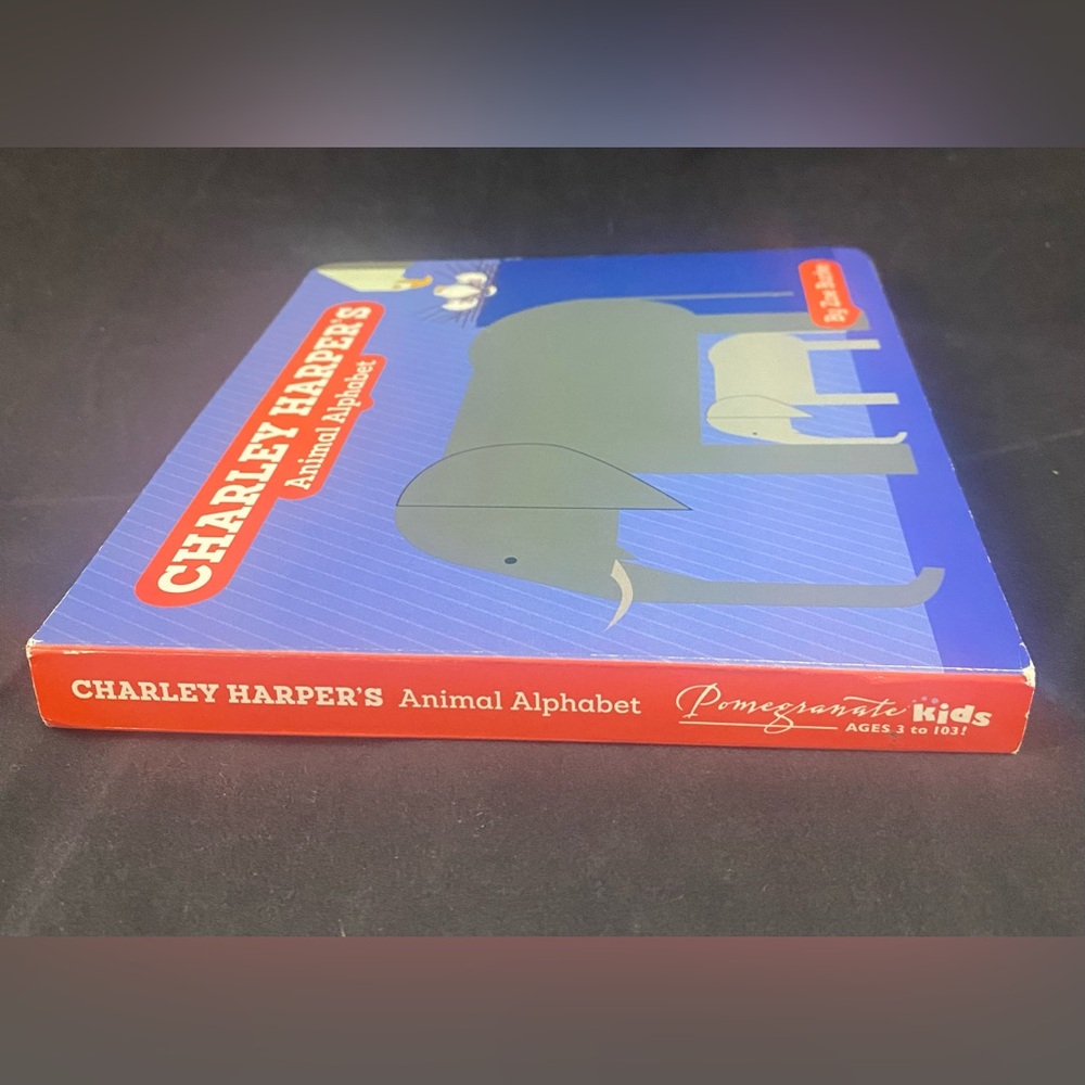 Charley Harper's Animal Alphabet Board book By Zoe Burke Cincinnati Artist - Picture 2 of 13